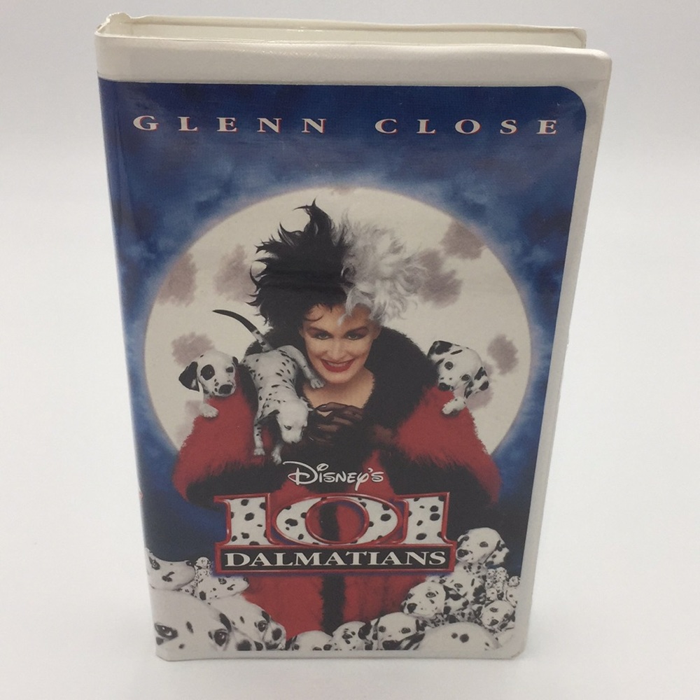 Disney’s 101 Dalmatians VHS Video Movie Glenn Close 8996